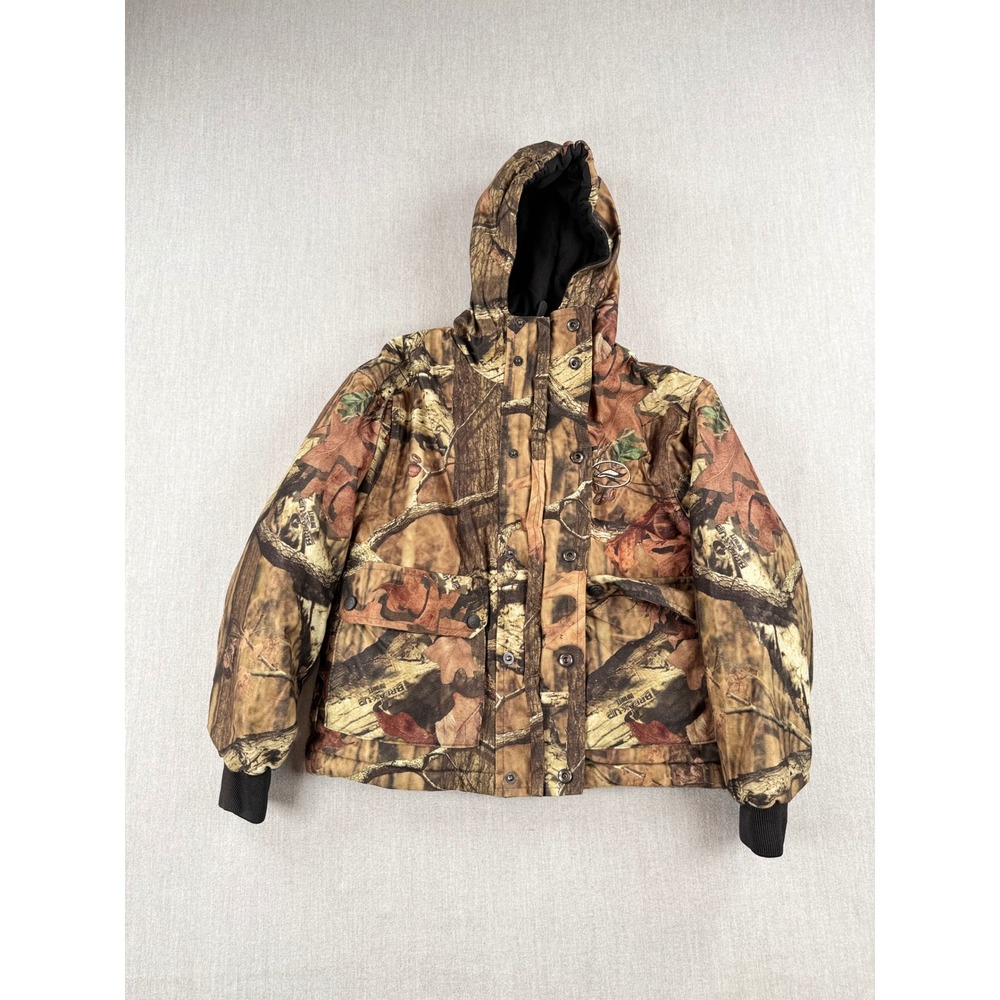 RedHead For Youth Mountain Stalker Camo Hunting Jacket Hooded Coat Kids Small